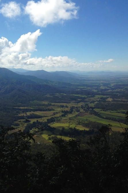 A view of the Pioneer valley from Eungella.