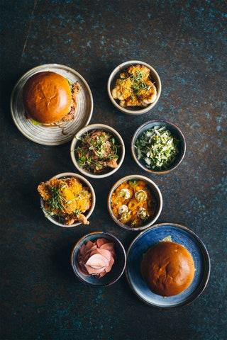 Dishes at 1251 in Islington London